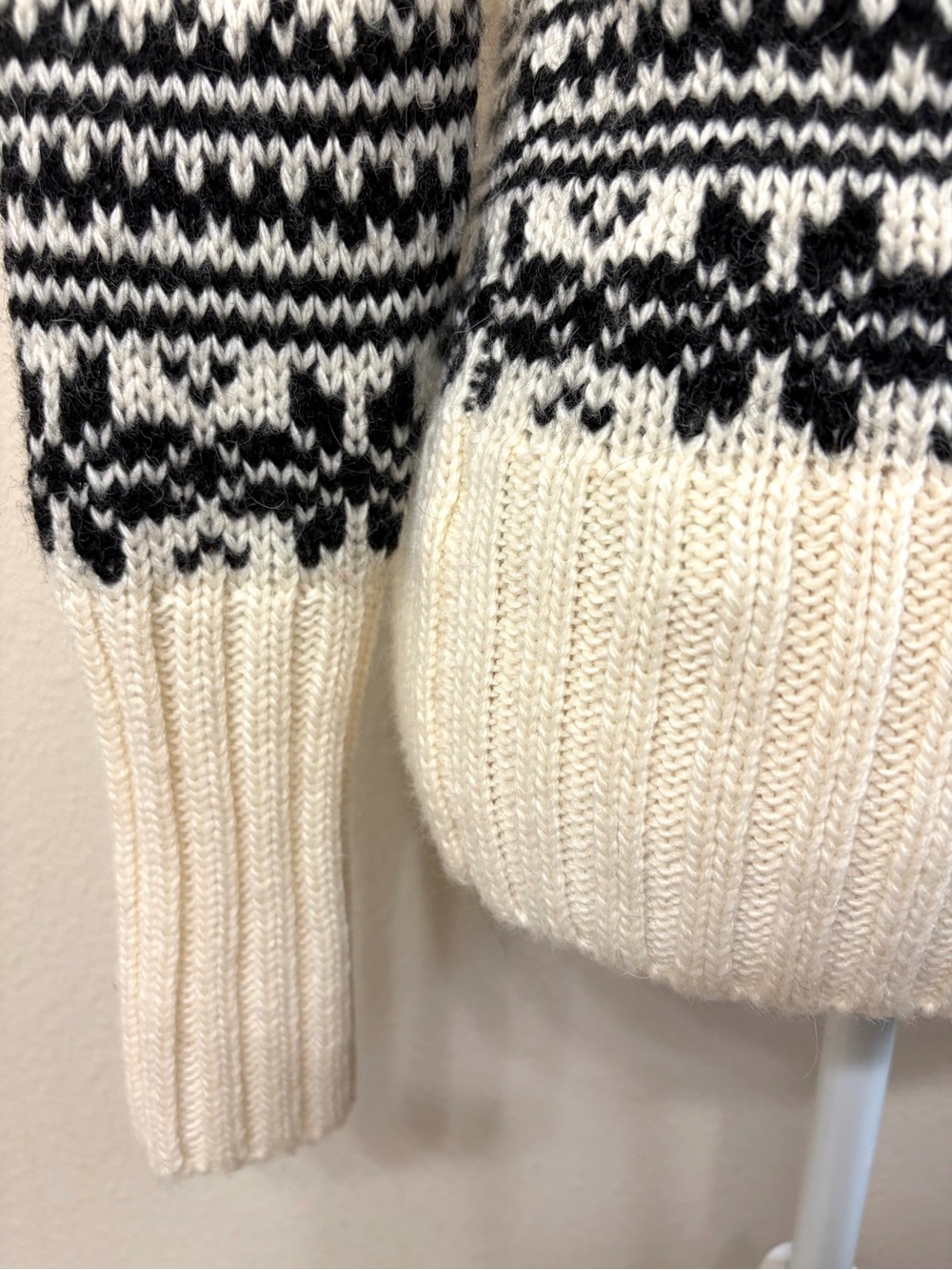 J. Crew Nordic Fair Isle Wool Sweater Small NWT - Picture 7 of 10